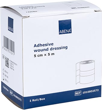 Abena Sårplast 5mx5cm Beige Latexfri Usteril Engangs
