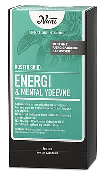 Nani Helsepakke Energi/ Mental ydeevne 30 breve