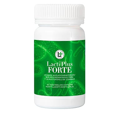 Lactiplus Forte Mælkesyrebakterier 30 kaps.