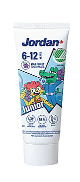 Jordan Tandpasta Junior 6-12 år 12 ml