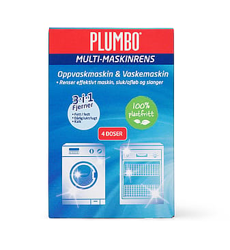 Plumbo Multi-Maskinrens 4 poser
