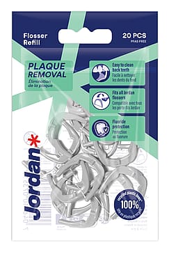Jordan Easy Clean Flosser Refill 20 stk