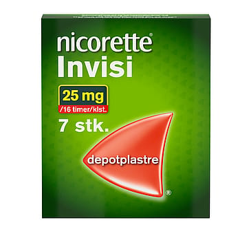 Nicorette® Depotplastre 25 mg/16 timer 7 stk.