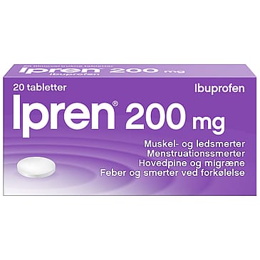 Ipren Ibuprofen 200 mg 20 tabl.
