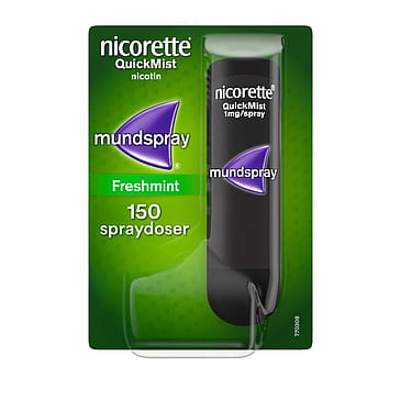 Nicorette® QuickMist 1 mg/spray, mundhulespray, opløsning 1 stk.