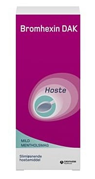 Bromhexin Oral opløsning 0,8 mg/ml 500 ml
