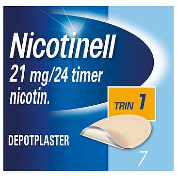 Nicotinell Depotplaster 21 mg 7 stk