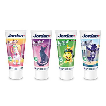Jordan Tandpasta Junior 6-12 år