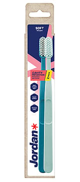 Jordan Tandbørste Clean Smile Care Soft 2 pk
