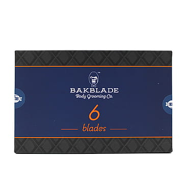 Bakblade 2.0 barberblade til rygskraber 6-pak 6 pak