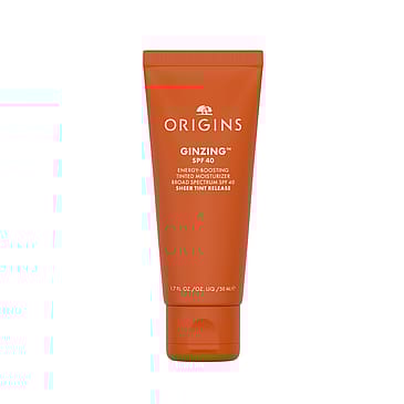 Origins GinZing SPF 40 Energy-Boosting Tinted Moisturizing Face Cream Light to Medium Skintone