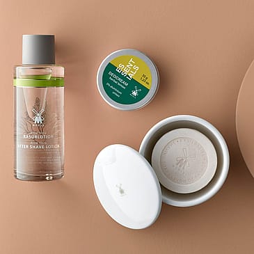 Mühle Shaving Barbersæbe i skål, Aloe Vera, 65 gr.