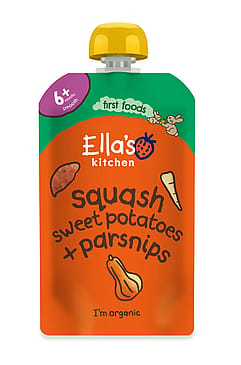 Ella's Kitchen Mos m. squash, sød kartoffel & pastinak 120 g