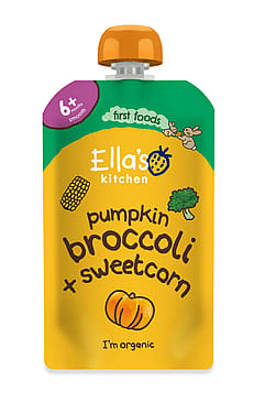 Ella's Kitchen Mos m. græskar og broccoli 120 g