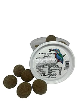 Kingfisher Choko Lakridskugler 70 g