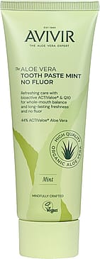 AVIVIR Aloe Vera Tooth Paste Mint No Fluor 75 ml
