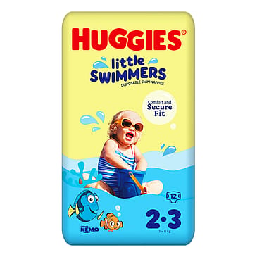 Huggies Little Swimmers Str. 3-8 kg 12 stk.