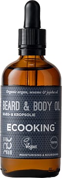 ECOOKING Men Skæg & Kropsolie 100 ml