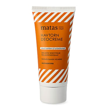 Matas Striber Sea Buckthorn & Elderflower Deodorant Creme 50 ml