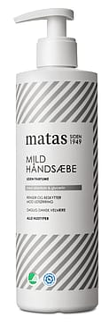 Matas Striber Mild Håndsæbe Uden Parfume 400 ml