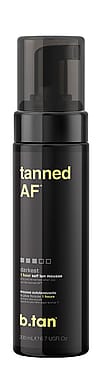 b.tan 1 Hour Self Tan Mousse Tanned AF