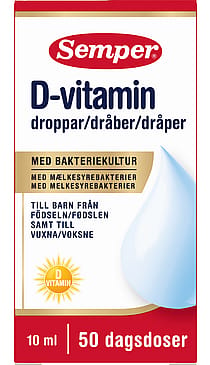 Semper D-vitamin dråber 10 ml