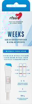 RFSU Graviditetstest Weeks