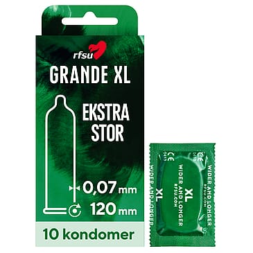 RFSU Grande XL Kondomer 10 stk