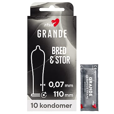 RFSU Grande Kondomer 10 stk