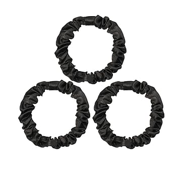 KICKS Beauty Slim Scrunchie Black