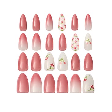 KICKS Beauty 24 Press On Cherry Nails