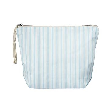 KICKS Beauty Cotton Makeup Bag Blue