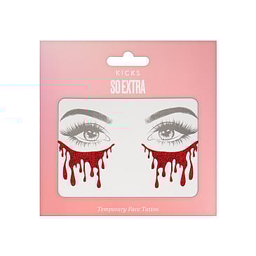KICKS Beauty So Extra - Face Stickers Red