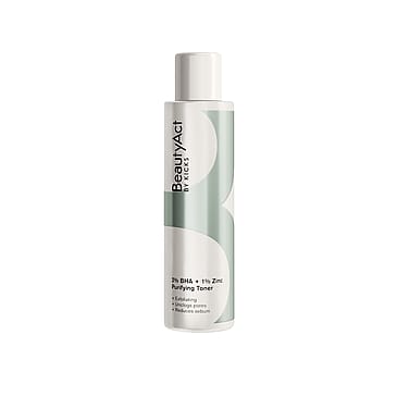 BeautyAct 2% BHA + 1% Zinc Purifying Toner 150 ml