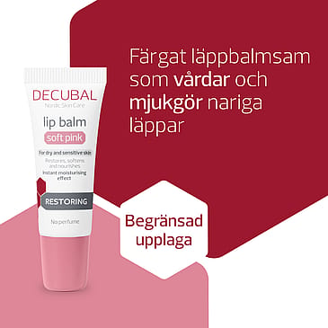 Decubal Restoring Lip Balm Soft Pink