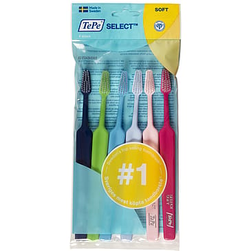 TePe Select™ Soft Tandbørste 6-pak