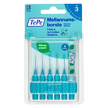 TePe® Mellemrumsbørste Original 0,6mm Blå 6 stk