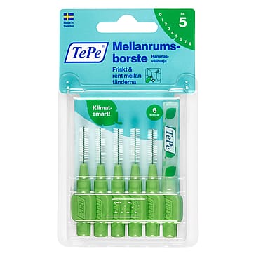 TePe® Mellemrumsbørste Original 0,8mm Grøn 6 stk