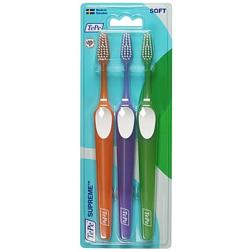 TePe Supreme™ Soft Tandbørste 3-pak