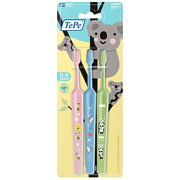 TePe Mini™ Extra Soft Tandbørste 3-pak