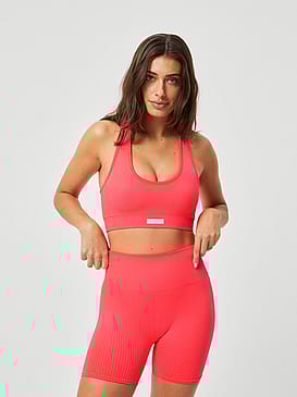 Björn Borg Studio Low Seamless Bra Pink M/L