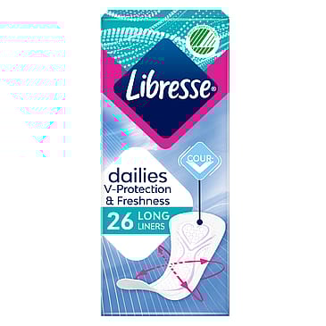 Libresse Trusseindlæg Long 26 stk