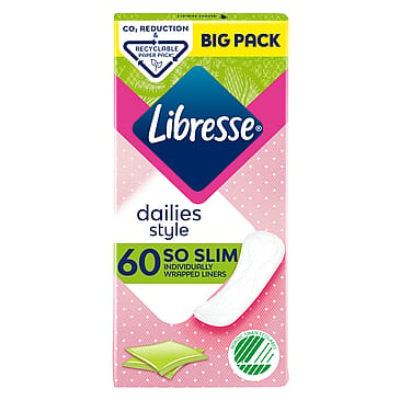 Libresse Trusseindlæg So Slim Duo Pack 60 stk