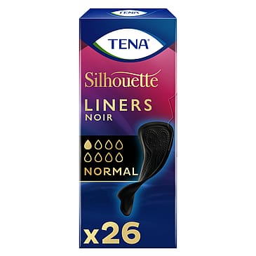 Tena Silhouette Liners Noir Trusseindlæg Normal