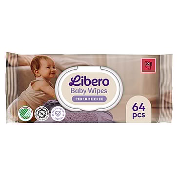 Libero Vådservietter 64 stk.