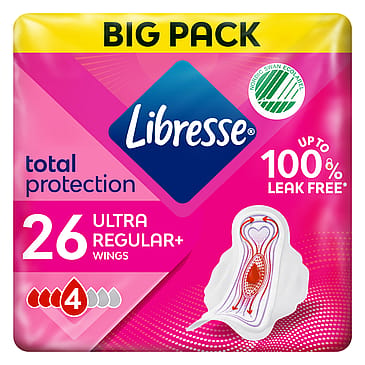 Libresse Ultra Normal Wing 26 stk