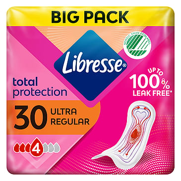 Libresse Ultra Normal Extra Wide 30 stk