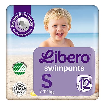 Libero Svømmeble Str. S, 7-12 kg, 12 stk.