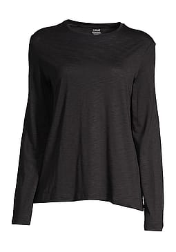 Casall Soft Texture Long Sleeve Black S