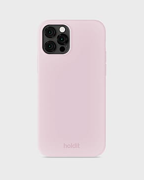 HOLDIT Silicone Case iPhone 12/12 Pro Pale Pink